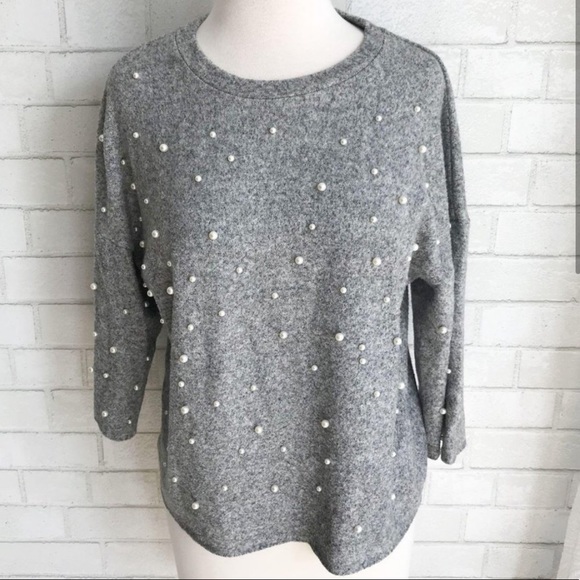ZARA pearl sweater - Picture 2 of 3